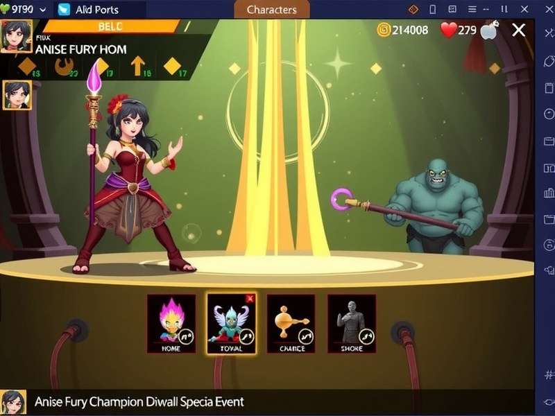 Anise Fury Champion Diwali special event gameplay